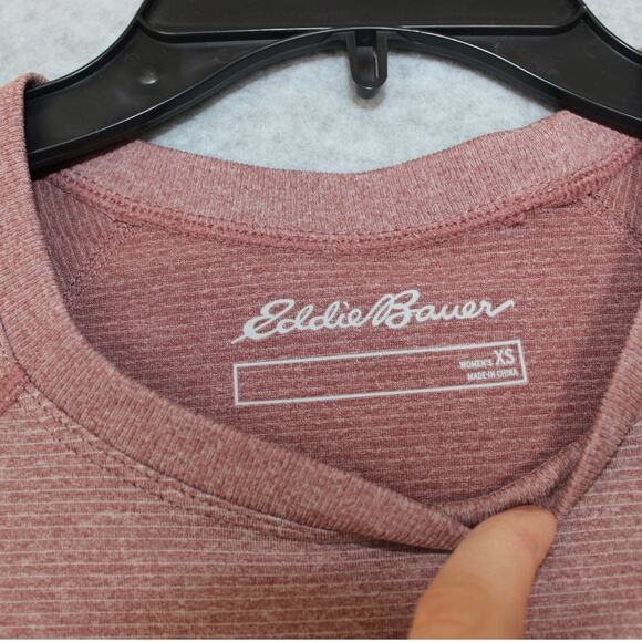Eddie Bauer Shirt Womens XS Purple Activewear Free Dry Performance Running - Picture 2 of 3